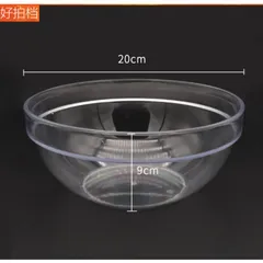 Bát nhựa trong suốt kích thước 20cm*9cm. Bát nhựa dùng rửa mặt cá nhân, spa và TMV