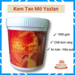 Kem nóng ớt giảm béo siêu nóng hũ 300g, 1000g | Kem tan mỡ ớt | Kem ớt giảm béo hiệu quả