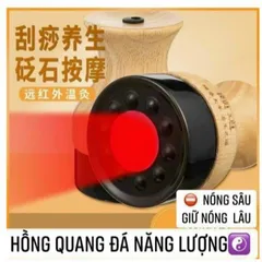 Cốc Hồng Quang Thần Cứu, Cốc Nhiệt Hồng Quang Massage Body Máy Đả Thông Kinh Lạc Có Đèn Hồng Ngoại 837883