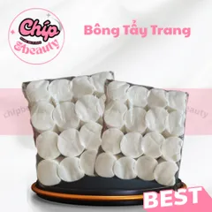 Bông Tây Trang 1200 Miếng Dùng Cá Nhân, Trong Phun Xăm Thẩm Mỹ. Bông Tẩy Trang Loại 1