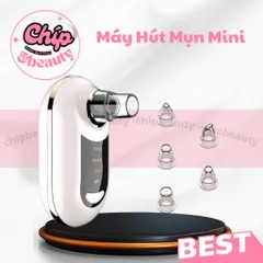 Máy hút mụn mini có tích điện | Máy hút mụn đầu đen, mụn cám cầm tay tiện lợi tại nhà