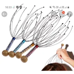 Cây Lược Chùm Massage Đầu, Thư Giãn, Ngủ Ngon Sâu Giấc, Tuần Hoàn Máu, Giảm Đau Đầu Thoải Mái Đầu