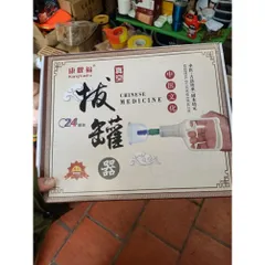 Bộ giác hơi không dùng lửa 24 cốc đủ phụ kiện