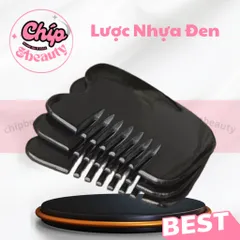 Lược nhựa đen, giá rẻ sẵn số lượng lớn. Lược nhựa chải đầu massage thư giãn tại nhà