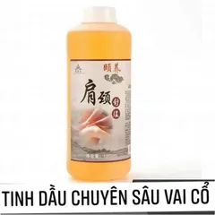Tinh Dầu Massage Body Cao Cấp Chai 1000ml, Dầu Massage Vai Gáy Gừng, Ngải Cứu 837937