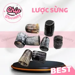 Lược sừng gội đầu vò đầu dưỡng sinh, ống mát xa đầu hàng chất lượng cao