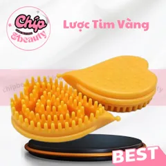 Lược chải thông kinh lạc, lược massage trái tim chuyên dùng cho spa dưỡng sinh. Lược chải đầu
