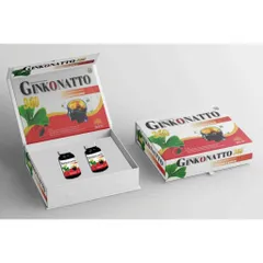 Ginkgo Natto 360 Q10 Nattokinase tăng cường trí nhớ chứng mất ngủ hoạt huyết dưỡng não, đau đầu chóng mặt ngủ không