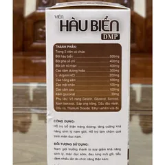 Viên Hàu Biển DMP Bổ thận nam tăng cường sl nam giới bổ thận td, cải thiện xt, yếu sl 
