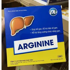 Arginine PV Viên Uống Bổ Gan – Hỗ Trợ Giải Độc, Mát Gan, Duy Trì Chức Năng Gan Khỏe Mạnh