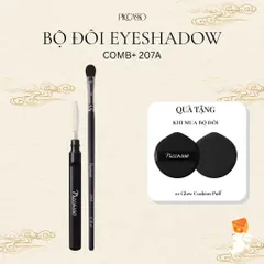 BỘ ĐÔI CỌ PICCASSO 207A + EYELASH COMB
