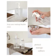 Dung Dịch Vệ Sinh Cọ Trang Điểm Cao Cấp Piccasso Cleanser 200ml Cho Lông Tự Nhiên + Qùa tặng