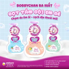 [MỚI - BOBBY] Bọt tắm gội em bé BobbyChan Nature Care-Soft Care -Clean & Fresh dưỡng ẩm, sạch sâu và hạn chế kích ứng da