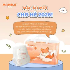 [DEAL HỜI] ICombo 3 Tã quần/Dán Momoji Extra Soft, thoáng khí,thoát ẩm tốt (ko áp dụng đổi quà tích điểm)