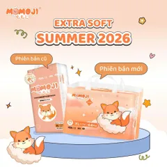 (Combo3 tặng1)Tã quần/Dán Momoji Extra, thoáng khí,thoát ẩm tốt giúp da bé sơ sinh luôn khô thoáng(ko đổi quà tích điểm)