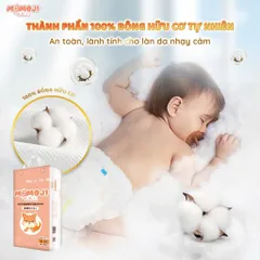 [XẢ MÃ] Tã quần/Dán Momoji Extra Plus , thoáng khí, thoát ẩm tốt giúp da bé sơ sinh khô thoáng dài lâu