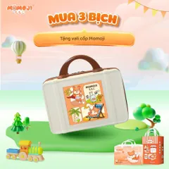 [Phiên Bản Mới] Combo 2 Tã quần/Dán Momoji Air Dry, thoáng khí, thoát ẩm tốt giúp da bé sơ sinh khô thoáng