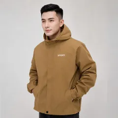 [Deal Mở Bán]Áo Khoác Gió Lót Lụa Nam Nữ Unisex Cổ Cao SPORT - Áo Dù Chống Nắng Chống Nước Form Rộng Basic (4 Màu HOT)