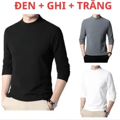 [combo 3 Áo ] Giữ nhiệt lót nỉ nam cao cấp,co giãn 4 chiều