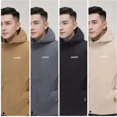 [Mẫu Mới]Áo  SPORT Lót Lụa  Nam Nữ Chống Nắng UPF50+ Chống Nước Cản Gió - Áo Khoác Dù Basic 2 Lớp Cao Cấp Mặc Hàng Ngày