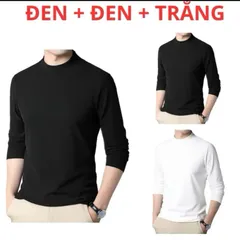 [combo 3 Áo ] Giữ nhiệt lót nỉ nam cao cấp,co giãn 4 chiều