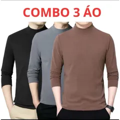 [combo 3 Áo ] Giữ nhiệt lót nỉ nam cao cấp,co giãn 4 chiều