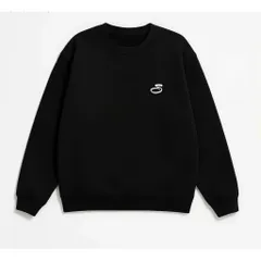 Áo Sweater  Nam Nữ thêu chữ chất liệu nỉ hai da from rộng oversize thiết kế trẻ trung năng động.