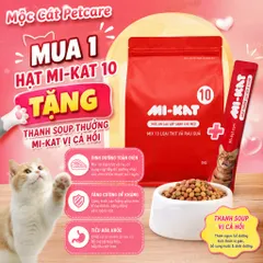 Hạt SIÊU TOPPING 1KG/TÚI Cho Mèo Mi-Kat 10 VIỆT NAM- -Chất Lượng Cao -DINH DƯỠN- AN TOÀN - VIỆT NAM