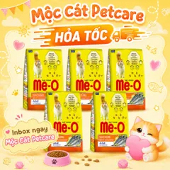<COMBO 5 TÚI TIẾT KIỆM >Thức Ăn Hạt Me-O Adult 350g- Dưỡng Lông Da-Bổ Sung Dinh Dưỡng-Xuất Xứ Thái Lan
