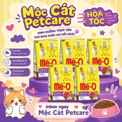 <COMBO 5 TÚI TIẾT KIỆM >Thức Ăn Hạt Me-O Adult 350g- Dưỡng Lông Da-Bổ Sung Dinh Dưỡng-Xuất Xứ Thái Lan