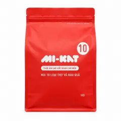 COMBO 6 TÚI Hạt SIÊU TOPPING Cho Mèo Mi-Kat 10 VIỆT NAM -Chất Lượng Cao -DINH DƯỠN- AN TOÀN - VIỆT NAM