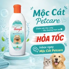 <COMBO 3 CHAI>SỮA TẮM CHO CHÓ & MÈO 300ML- HỖ TRỢ PHÒNG CHỐNG VE & BỌ CHÉT LÂY NHIỄM