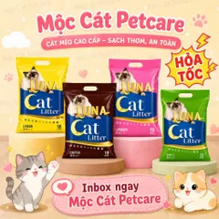<COMBO 3 TÚI 18L>Cát Vệ Sinh Mèo LUNA 54L 🌿Cao Cấp- Vón Nhanh – Khử Mùi Mạnh – Ít Bụi – Tiết Kiệm- An Toàn