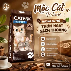 CÁT MÈO CATBOX PERFECT 26L – BENTONITE TRẮNG CAO CẤP - KHỬ MÙI MẠNH - ÍT BỤI - VÓN TỐT