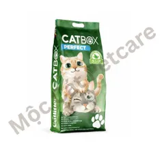 CÁT MÈO CATBOX PERFECT 26L – BENTONITE TRẮNG CAO CẤP - KHỬ MÙI MẠNH - ÍT BỤI - VÓN TỐT