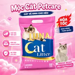 Cát Vệ Sinh Mèo LUNA 9L/18L 🌿 Vón Nhanh – Khử Mùi Mạnh – Ít Bụi – Tiết Kiệm- An Toàn