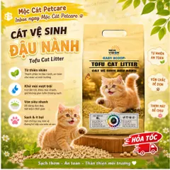EASY SCOOP CÁT VỆ SINH ĐẬU NÀNH CHỈ THỊ pH 6L/TÚI Theo Dõi Sức Khỏe Mèo-Dòng Cát Cao Cấp-Không Bết Đáy-Vón Nhanh