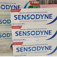 Kem đánh răng Sensodyne Gentle Whitening 160g – Trắng răng tự nhiên, giảm ê buốt, bảo vệ răng