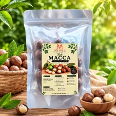 HẠT MACCA SẤY ĐĂK LĂK - THƠM NGON TỰ NHIÊN - SIZE ĐẠI - MỘC MỘC 47