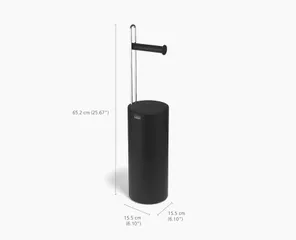 Hộp đựng giấy vệ sinh kèm giá đỡ Joseph Joseph 7000006 Easystore™ Toilet Roll Holder With Concealed Storage