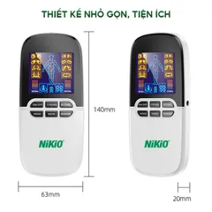 Máy Massage Xung Điện Nikio NK-102 - Thiết Bị Massage 8 Miếng Dán Hỗ Trợ Giảm Đau Toàn Diện