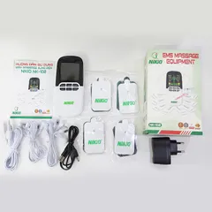 Máy Massage Xung Điện Nikio NK-102 - Thiết Bị Massage 8 Miếng Dán Hỗ Trợ Giảm Đau Toàn Diện