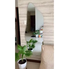 Gương hạt đậu không viền, gương soi toàn thân decor phòng ngủ shop quần áo 70x168cm