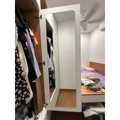 Gương chữ nhật toàn thân không viền treo tường hoặc dán cánh tủ hiện đại, sang trọng (kèm phụ kiện)