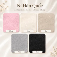 Gương soi toàn thân bọc nỉ lượn sóng phongcách Hàn Quốc, gương decor phòng ngủ/shop quần áo 170x70cm