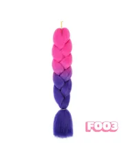 Tóc Tết Bím Dresslock Ombre Nhiều Màu 50gr – Tóc Giả Bím Gắn Tóc Có Móc Treo, Tóc Tết Cosplay Đi Tiệc