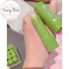 Son dưỡng môi nha đam Hasaya Girl 99% Aloe Vera Thái Lan