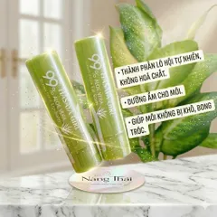 Son dưỡng môi nha đam Hasaya Girl 99% Aloe Vera Thái Lan
