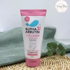 Sữa rửa mặt Alpha arbutin 120ml Thái Lan