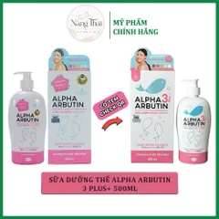 Sữa dưỡng thể trắng da Alpha Arbutin Collagen Precious Lotion 3+ Plus